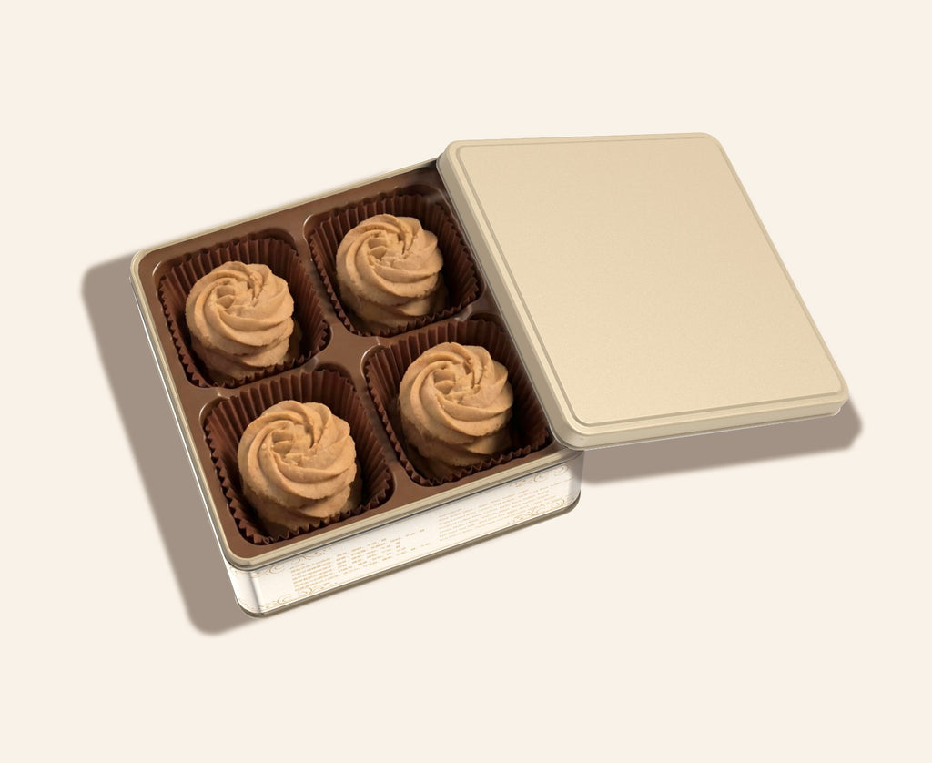 優雅玫瑰牛油曲奇 Rosy Butter Cookies