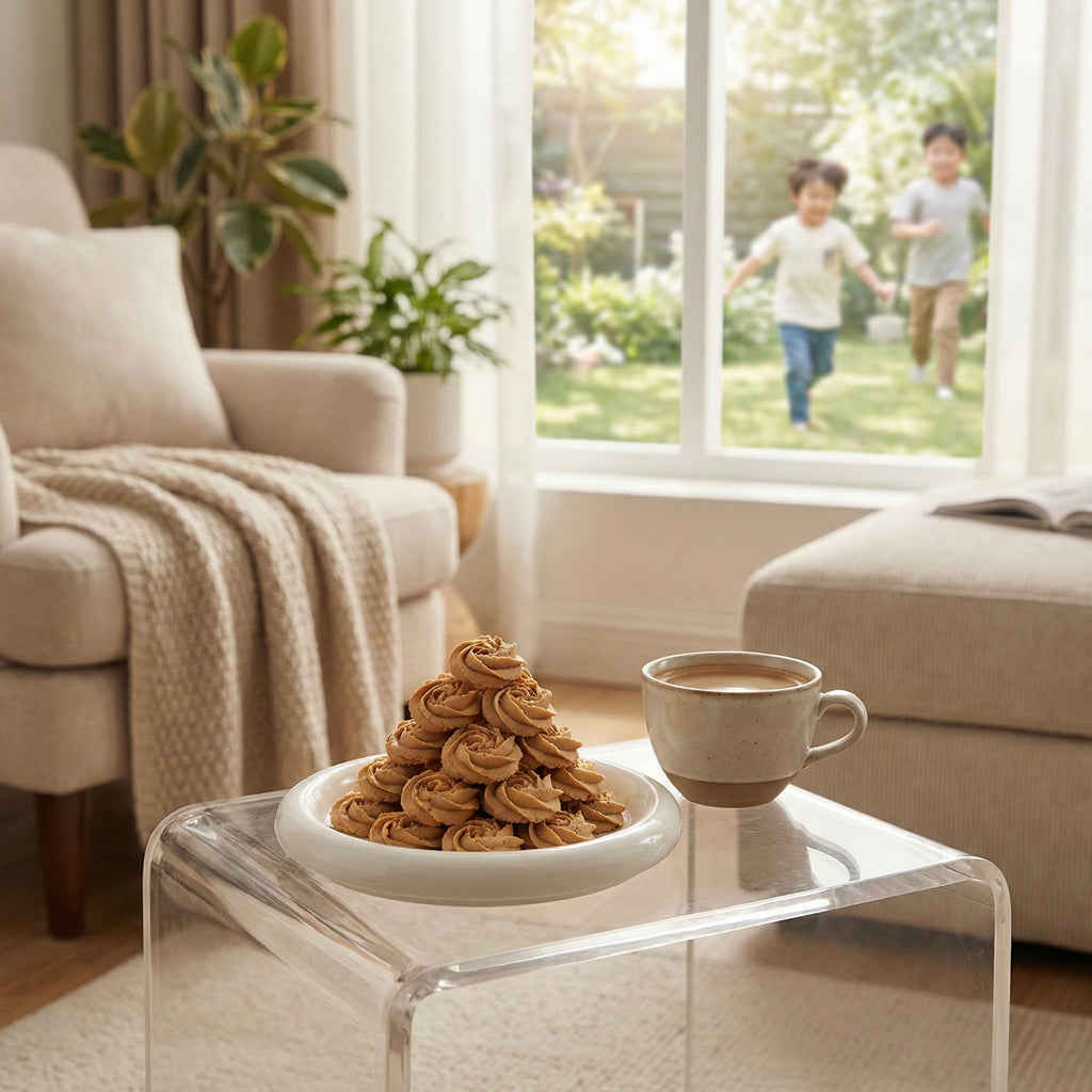 優雅玫瑰牛油曲奇 Rosy Butter Cookies